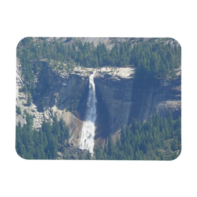 View of Nevada Falls from Glacier Point, CA Magnet (Horizontal)