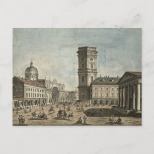 View of Nevsky Prospekt, St. Petersburg, 1810 Postcard
