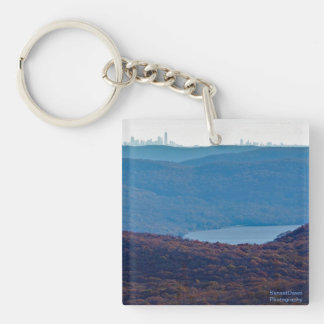 VIew of New York City Key Ring