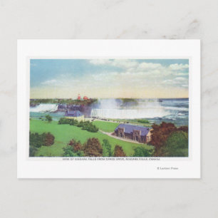 View of Niagara Falls from Oakes Drive Postcard