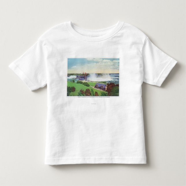 View of Niagara Falls from Oakes Drive Toddler T-Shirt (Front)