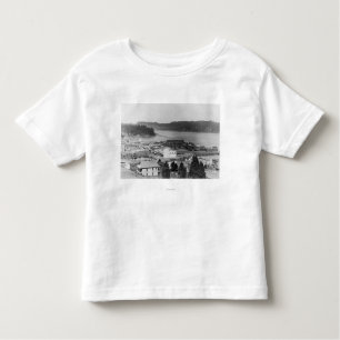 View of North Bend, Oregon Photograph Toddler T-Shirt