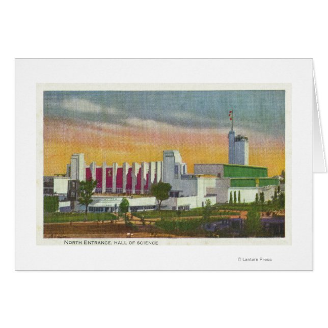 View of North Entrance, Hall of Science (Front Horizontal)