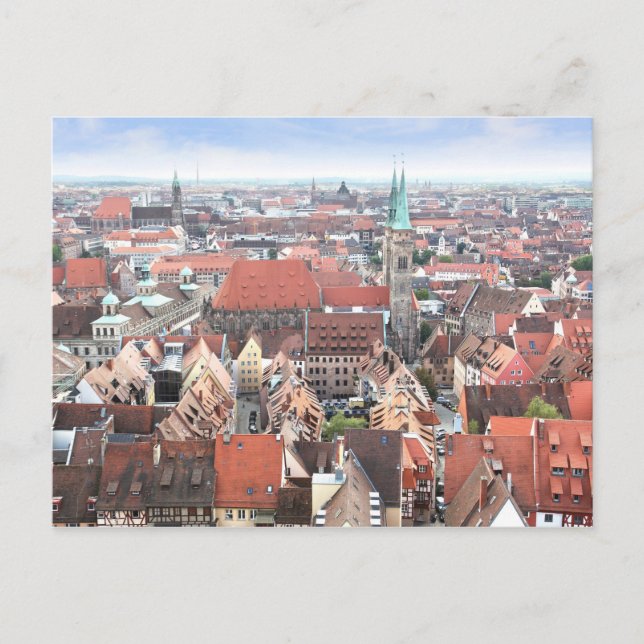 View of Nuremberg Postcard (Front)