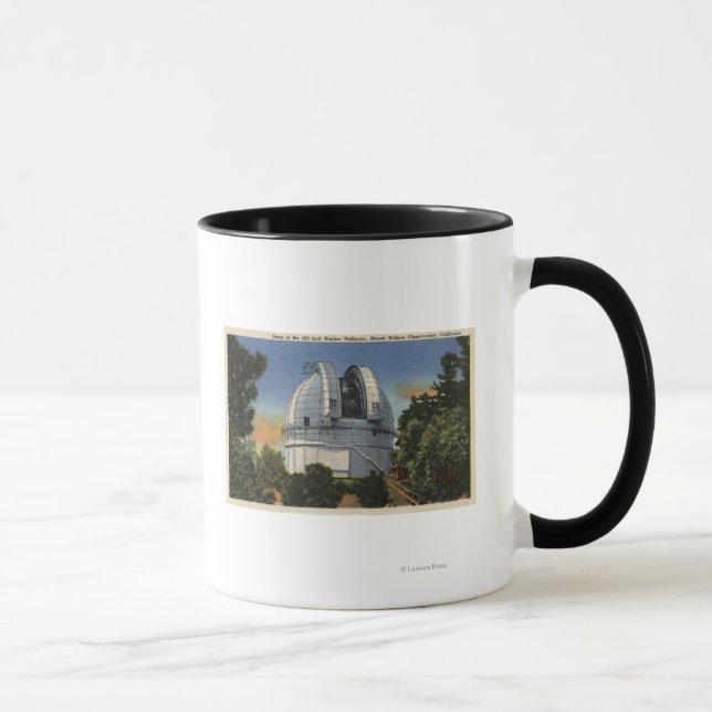 View of Observatory & Telescope Dome Mug (Right)