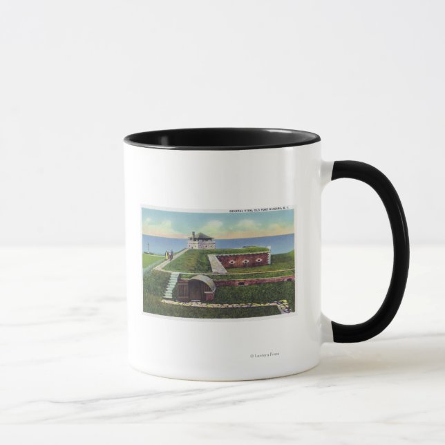 View of Officer Quarters in Old French Castle Mug (Right)