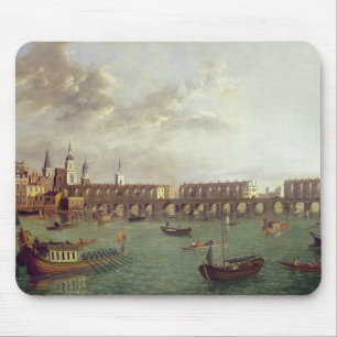 View of Old London Bridge Mouse Pad