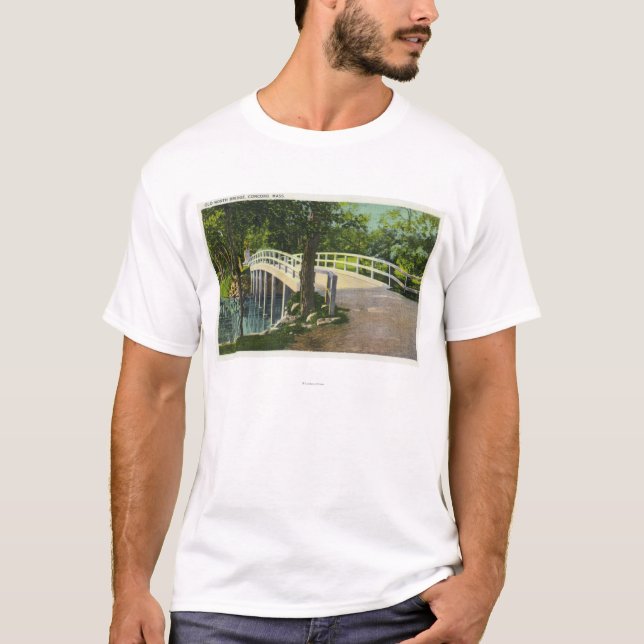 View of Old North Bridge T-Shirt (Front)