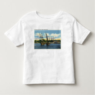 View of Old Shipwrecks in the Harbour Toddler T-Shirt