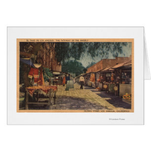View of Olvera St. (El Paso de Los Angeles)