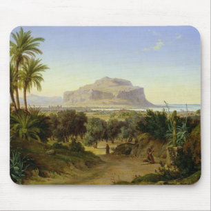 View of Palermo with Mount Pellegrino Mouse Pad