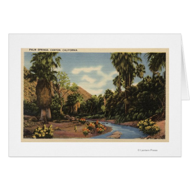 View of Palm Springs Canyon (Front Horizontal)