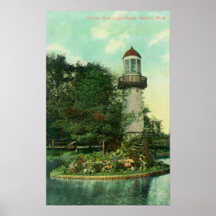 View of Palmer Park LighthouseDetroit, MI Poster