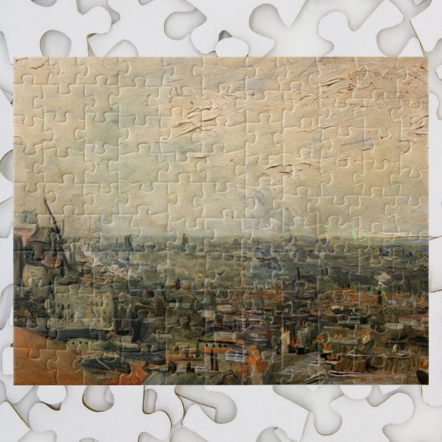 View of Paris from Montmartre by Vincent van Gogh Jigsaw Puzzle (Creator Uploaded)