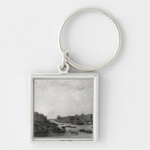 View of Paris from the Pont-Neuf, c.1800 Key Ring