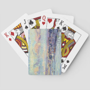 View of Paris (oil on canvas) Playing Cards