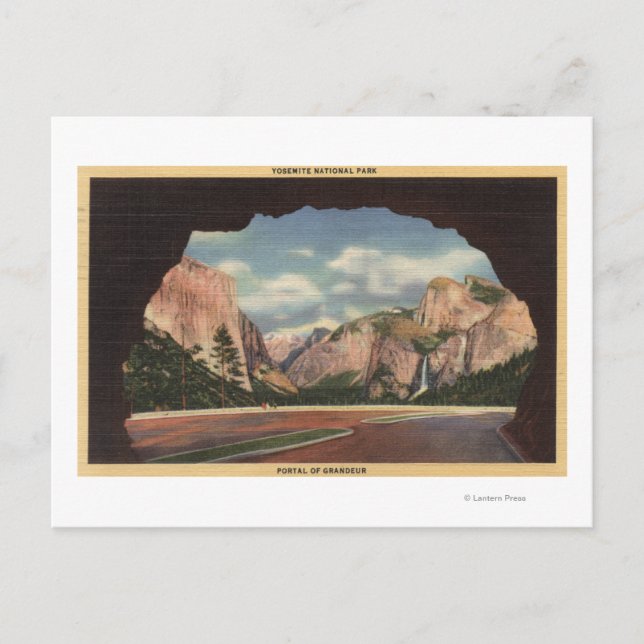 View of Park from Portal of Grandeur Postcard (Front)