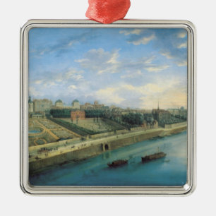 View of Passy and Chaillot from Grenelle Metal Ornament