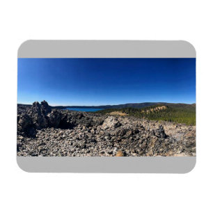 View of Paulina Lake, Oregon Magnet