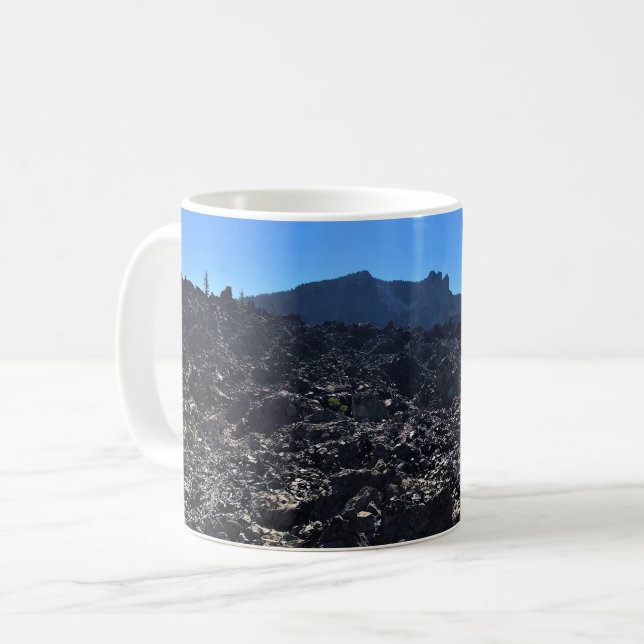 View of Paulina Peak, Oregon Coffee Mug (Front Left)