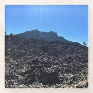 View of Paulina Peak, Oregon Glass Coaster