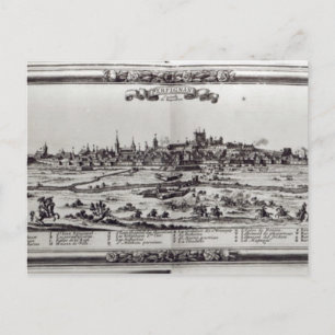 View of Perpignan, southern France, c.1645 Postcard