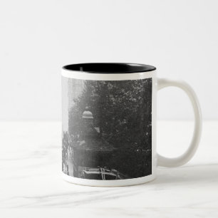 View of Piccadilly, c.1900 Two-Tone Coffee Mug
