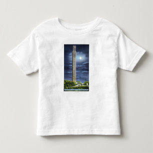 View of Pilgrim Memorial at Night Toddler T-Shirt