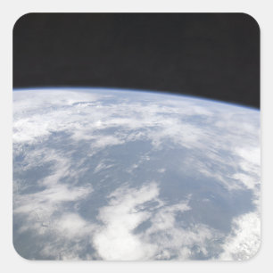 View of planet Earth from space Square Sticker
