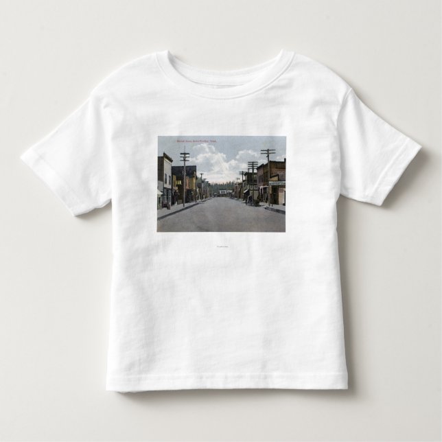 View of Plaza, Tahquitz Canyon Toddler T-Shirt (Front)