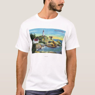 View of Point Atkinson Lighthouse 2 T-Shirt