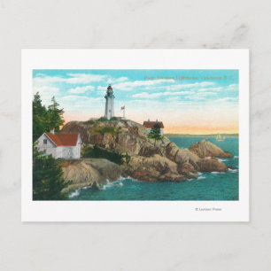 View of Point Atkinson Lighthouse Postcard