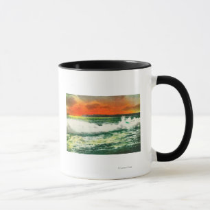 View of Point Loma at SunsetCoronado, CA Mug