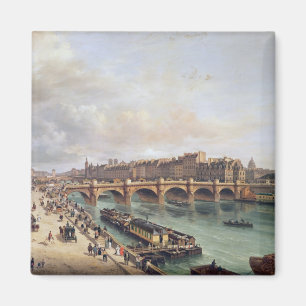 View of Pont Neuf, 1832 Magnet