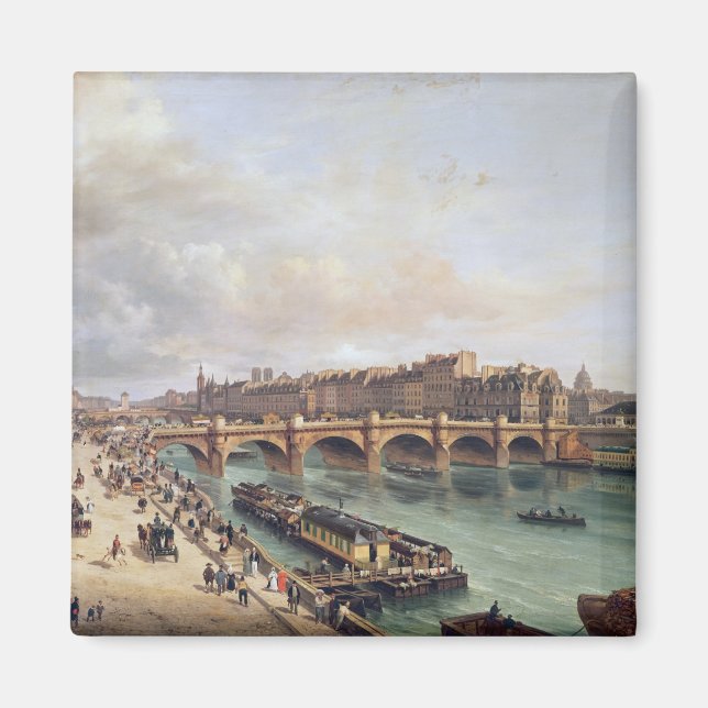 View of Pont Neuf, 1832 Magnet (Front)