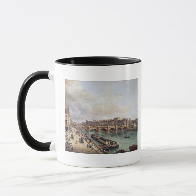 View of Pont Neuf, 1832 Mug (Left)
