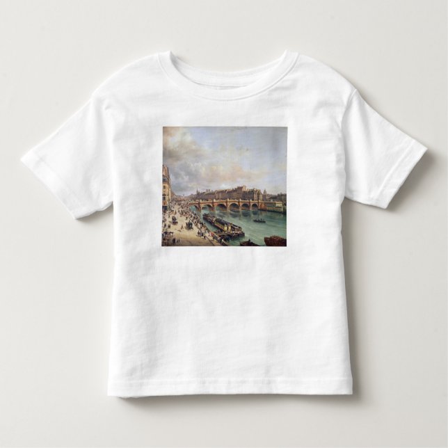 View of Pont Neuf, 1832 Toddler T-Shirt (Front)