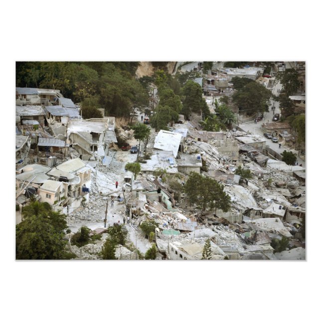 View of Port-au-Prince, Haiti Photo Print (Front)