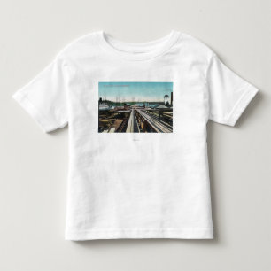 View of Port Ludlow DocksPort Ludlow, WA Toddler T-Shirt