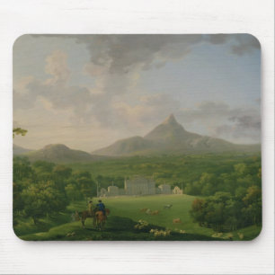 View of Powerscourt, County Wicklow, c.1760-2 (oil Mouse Pad