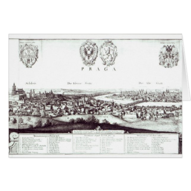 View of Prague, 1649 (Front Horizontal)