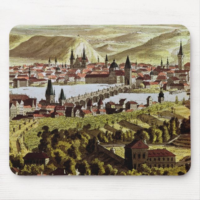 View of Prague Mouse Pad (Front)
