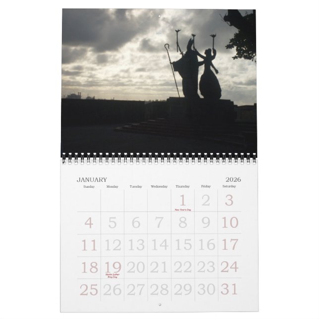View Of Puerto Rico Calendar (Jan 2026)