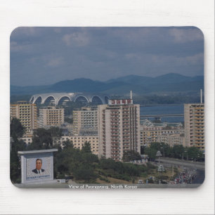 View of Pyongyang, North Korea Mouse Pad