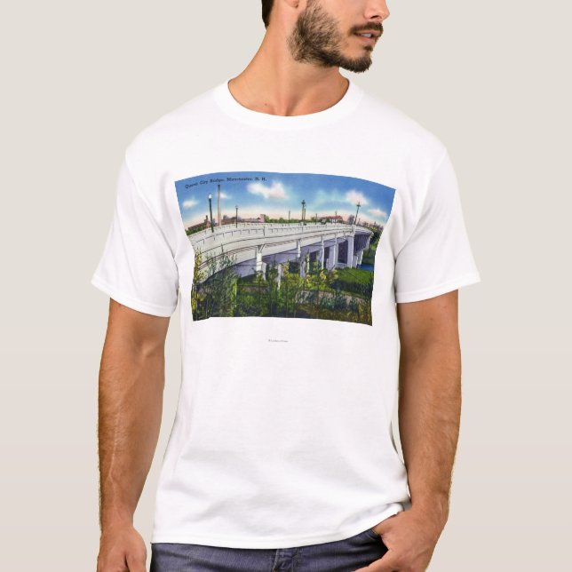 View of Queen City Bridge T-Shirt (Front)