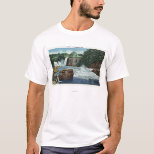 View of Rainbow and Horseshoe Falls T-Shirt