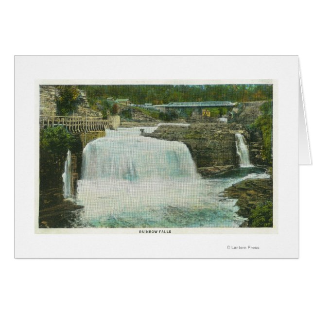 View of Rainbow Falls # 2 (Front Horizontal)