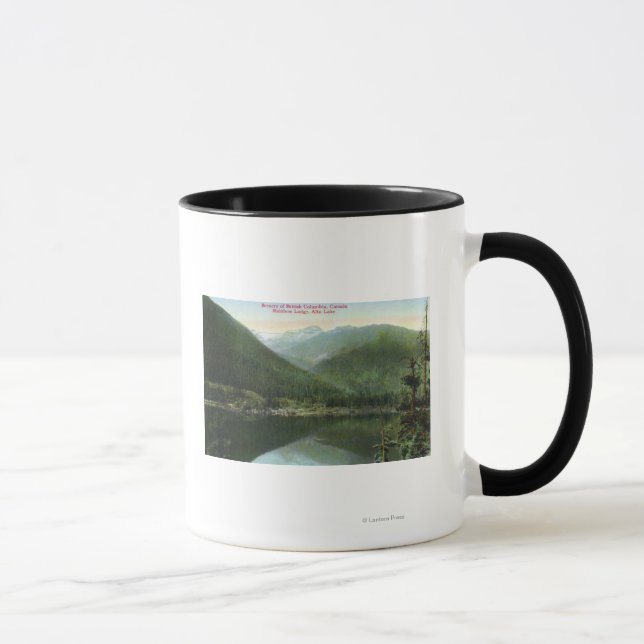 View of Rainbow Lodge and Alta Lake Mug (Right)
