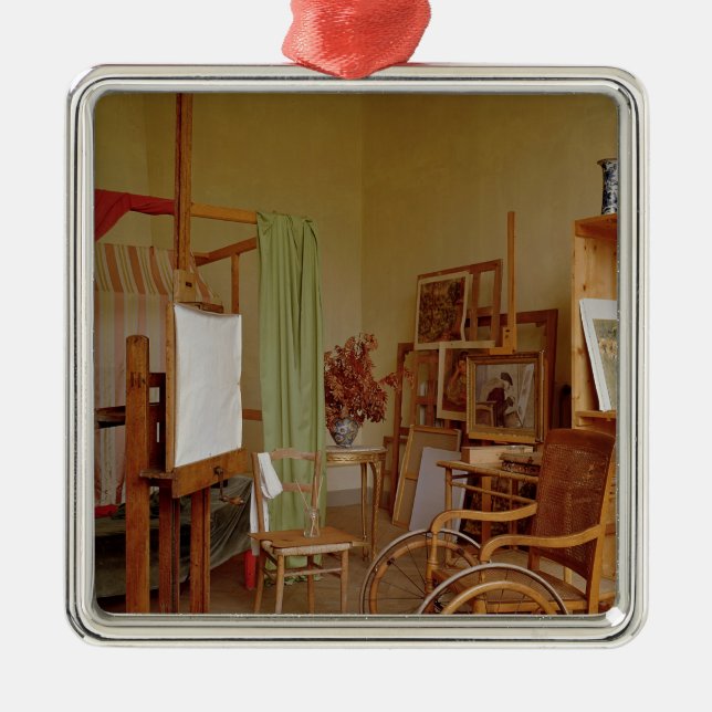 View of Renoir's studio, used from 1907 Metal Tree Decoration (Front)