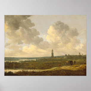 View of Rhenen - Jan van Goyen Fine Art Poster